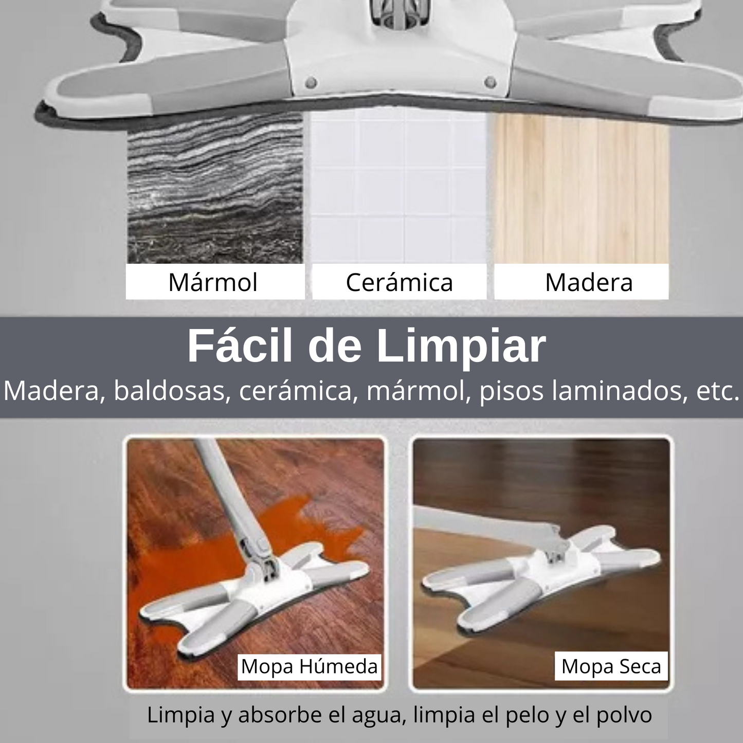 Mopa Giratoria 360°