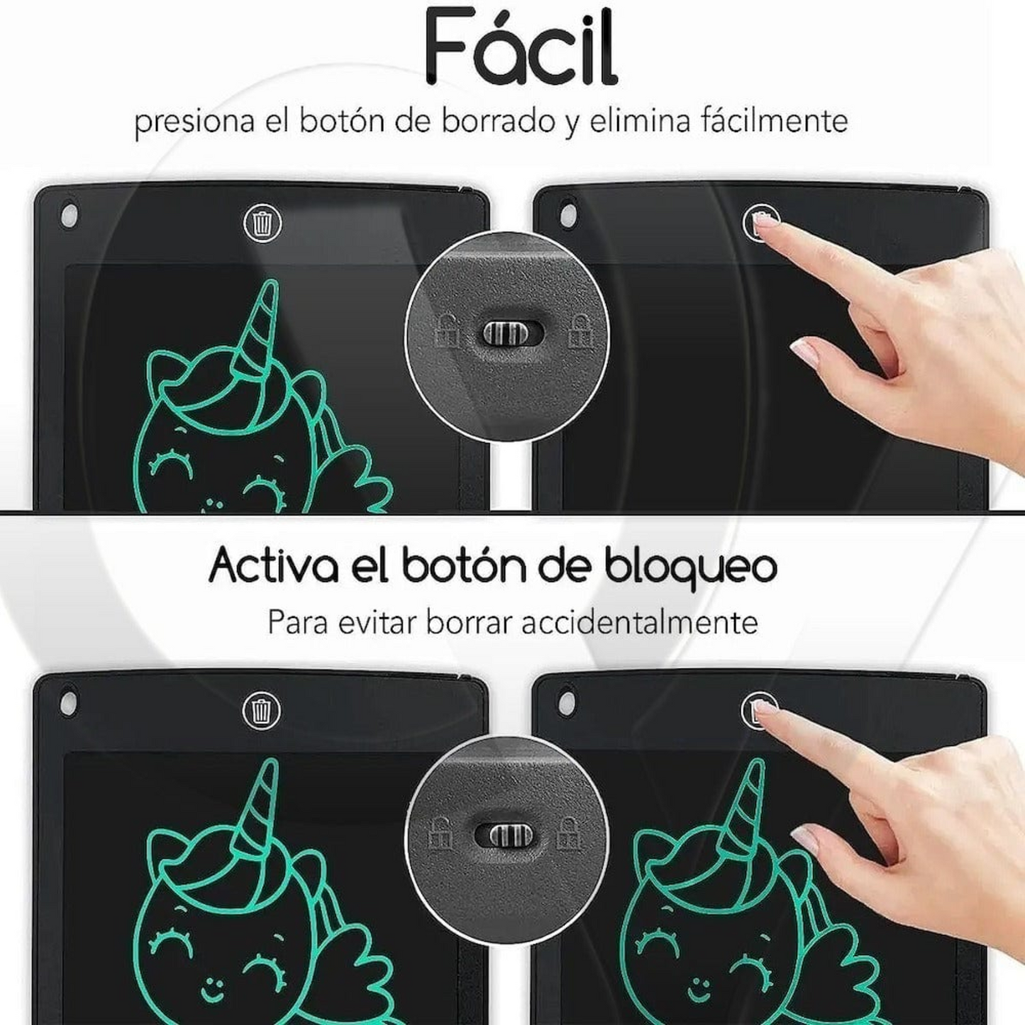 Pizarra Mágica LCD para niños